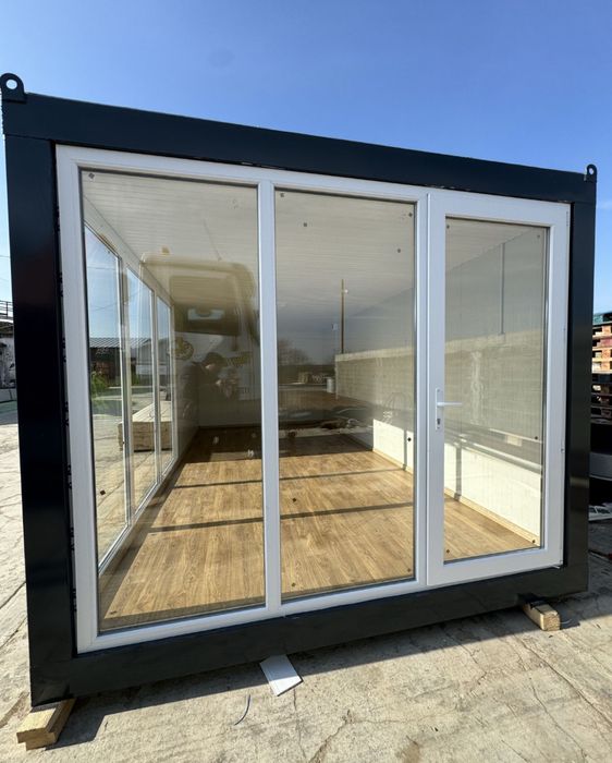 Vand containere modulare birouri santier paza chiosc vitrina etc