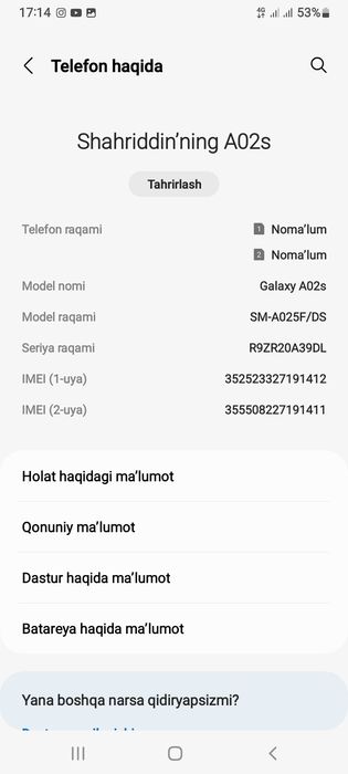 Telefon zo‘r ishlashi yaxshi