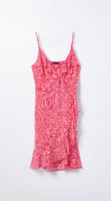 Розова рокля Mohito