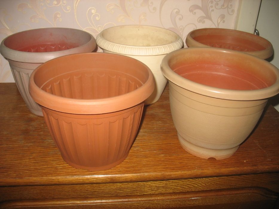 Горшки горшочки 10-12 л для комнатных растений цветов