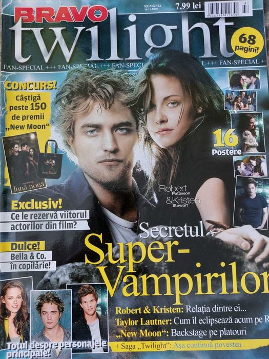 Revista Bravo Editie Speciala dedicata Twilight New Moon