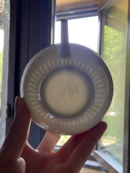 Фарфоровый кофейный набор