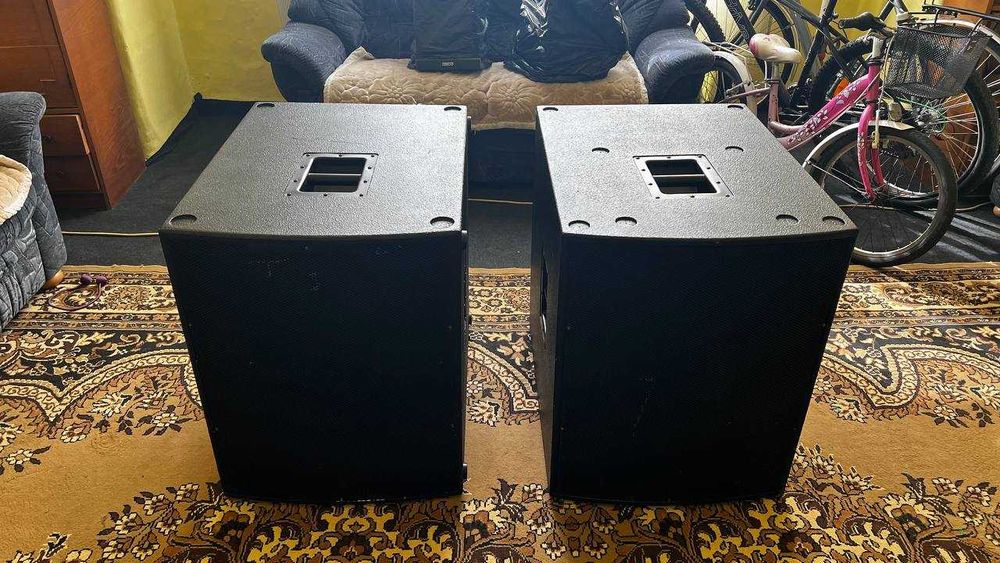 Sistem Audio Profesional PA - Amplificator the t.amp TSA 4000 + Procesor Behringer DCX2496 + 2x Subwooferi