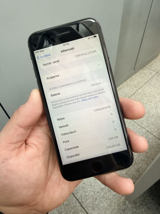 Iphone 8 256Gb stare originala perfect functional