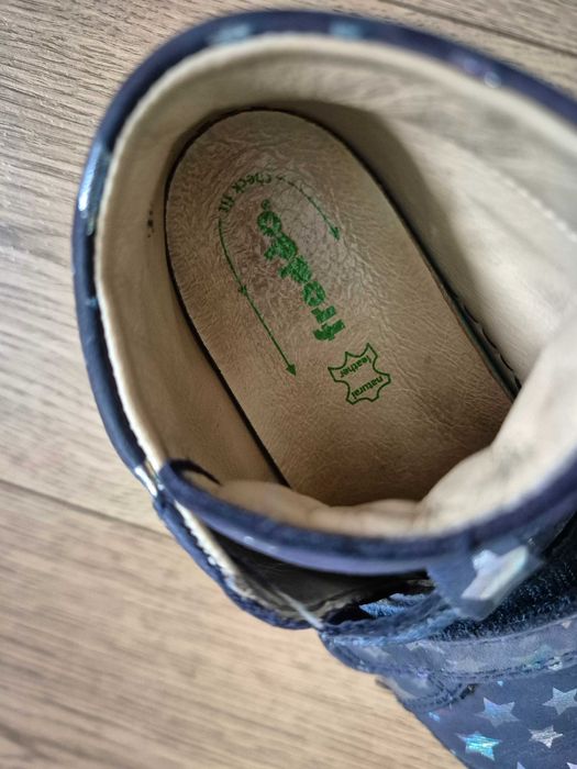 Ghete piele naturala Froddo Paix Up Stars, marimea 28 (188cm)