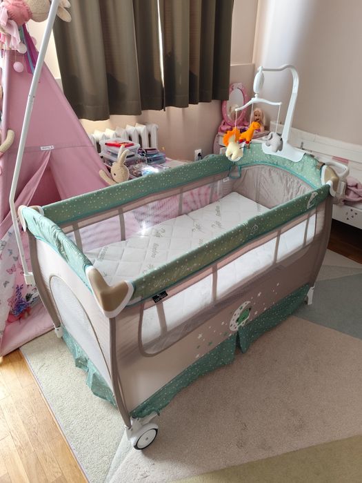 Сгъваема кошара (с матрак) Sleep and dream, Lorelli