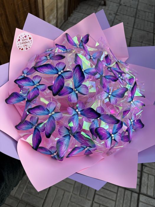 Букет из бабочек