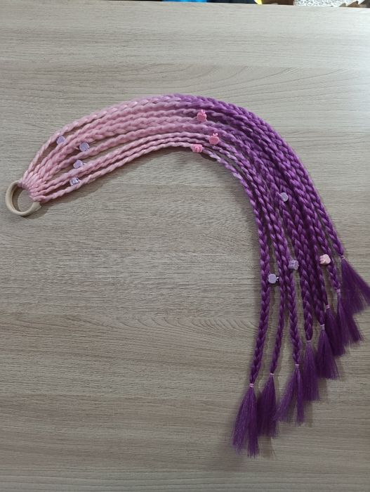 Косички на резинке