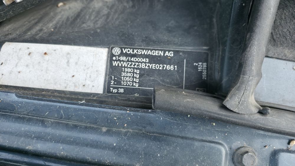 VOLKSWAGEN Passat 2000 — imagine 2