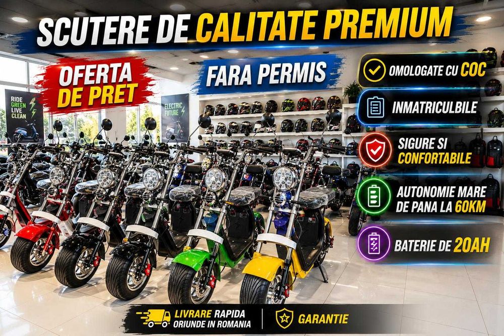 Scuter Electric City Nitro PRO2 - NOU