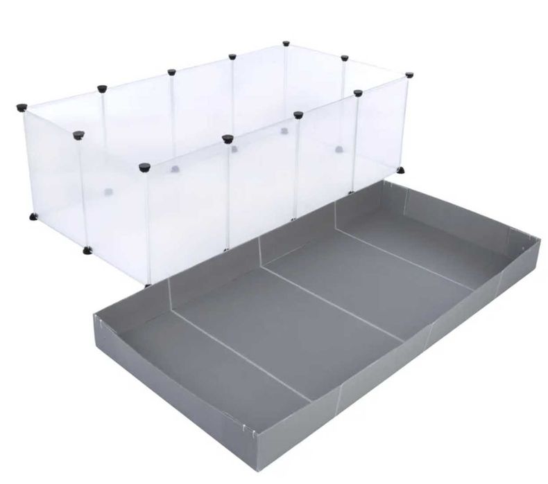 Tarc pentru fixare podea animale mici 145x75x46