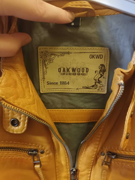 Естествена кожа якета OAKAWOOD,GYPSY