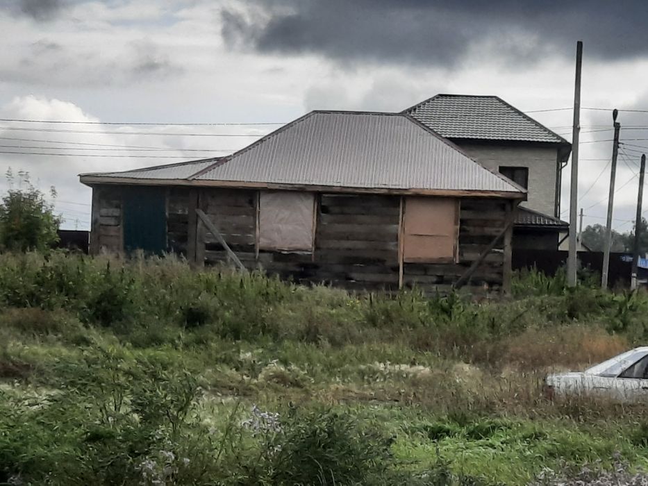 Продам участок с домом в черновом варианте
