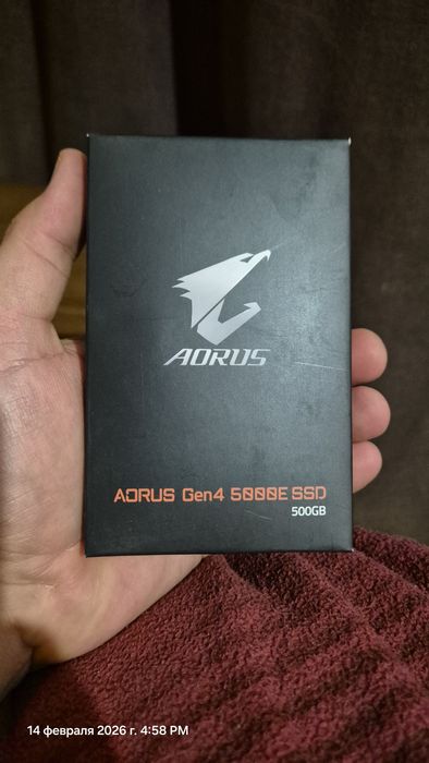 SSD  500 GB Gigabyte Aorus 5000E, M.2, PCIe 4.0