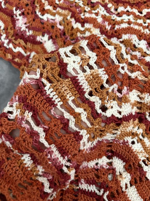 Bluză croșetată manual – unicat – mărime M/L