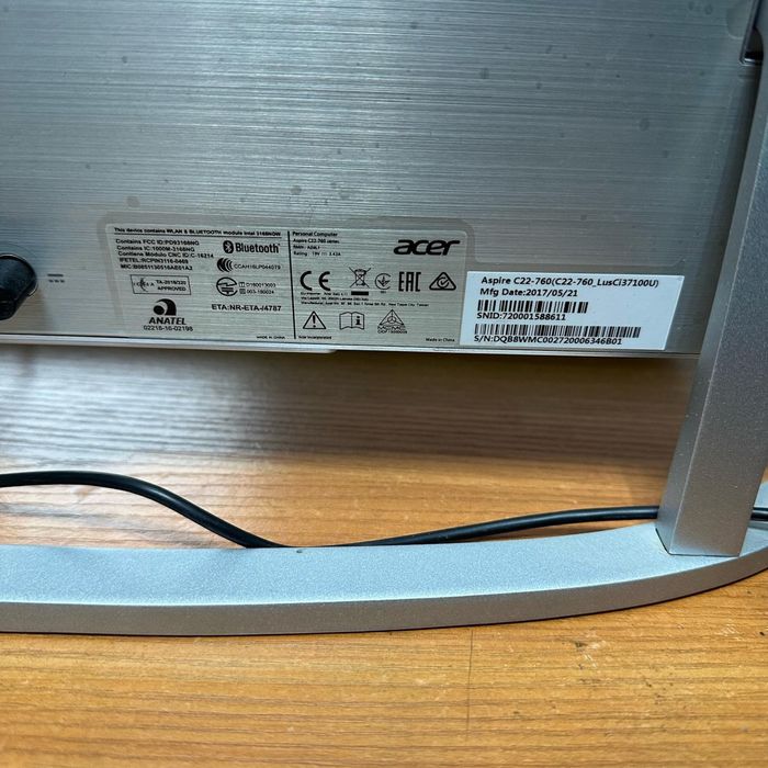 Моноблок, Acer Aspire C22-760