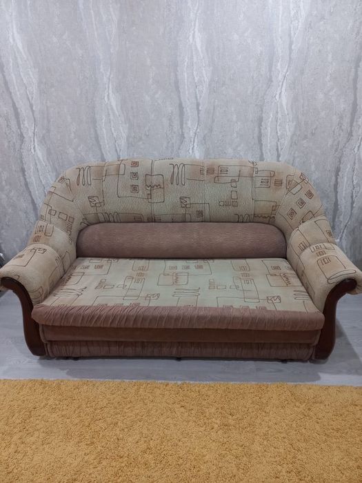 Продам диван серого цвета, ткань велюр