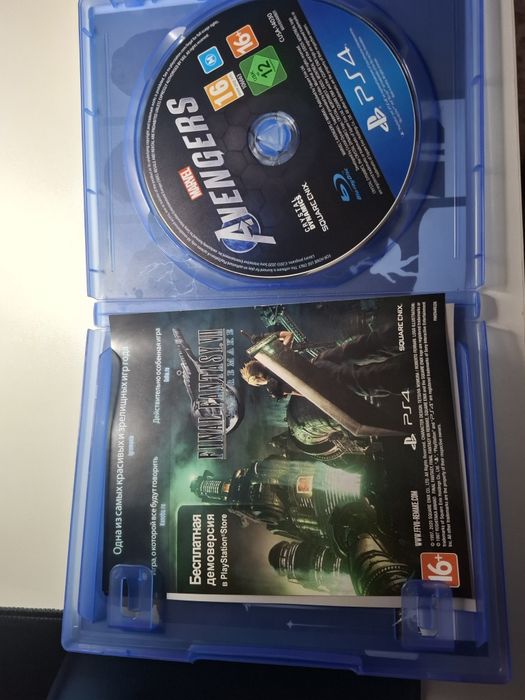 игровой диск на пс4