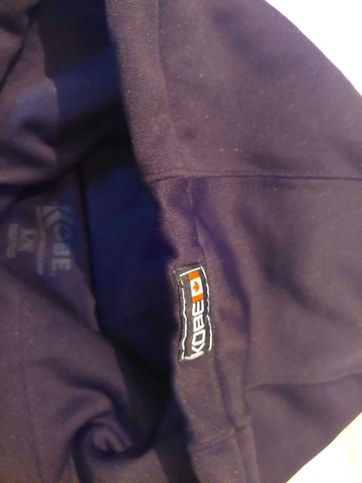 Черен памучен суичър-мъжко горнище Kobe