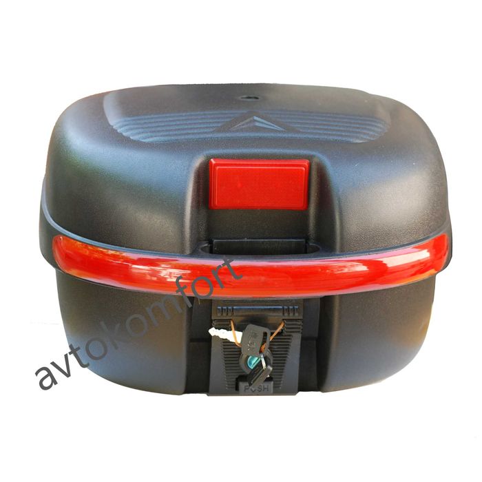 Мини 16L Универсален Куфар за Мотор Скутер и АТВ Черен Мат Код МО 2501
