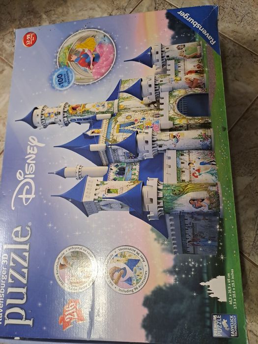 3D Замък на Дисни