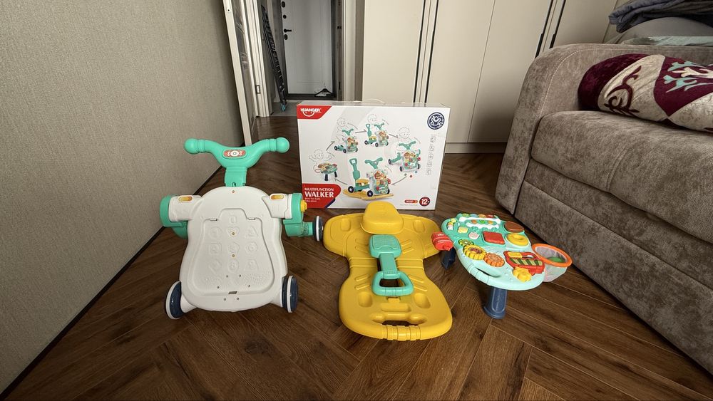 Продам детский развивающий многофункциональный самокат!