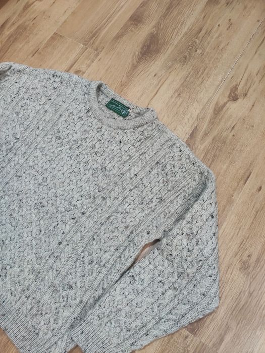 Pulover din lână British Wool marimea XL