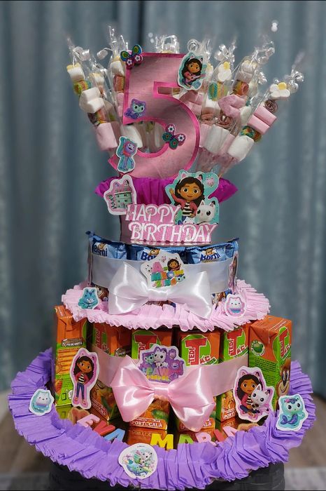 Tort din dulciuri pt gradinita/școală