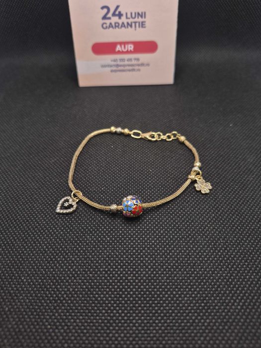 Bratara aur 14K 6.59g (50675 Ag11 Piata Nicolina) Garantie 2 ani!
