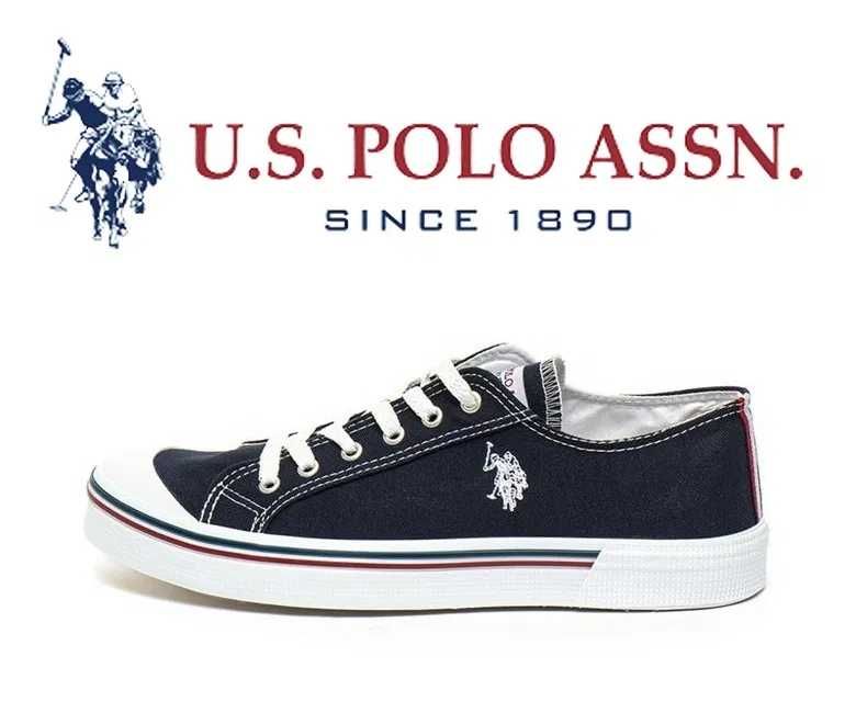 %ПРОМО% POLO® № 43 – Мъжки спортно елегантни обувки с релефно лого нов