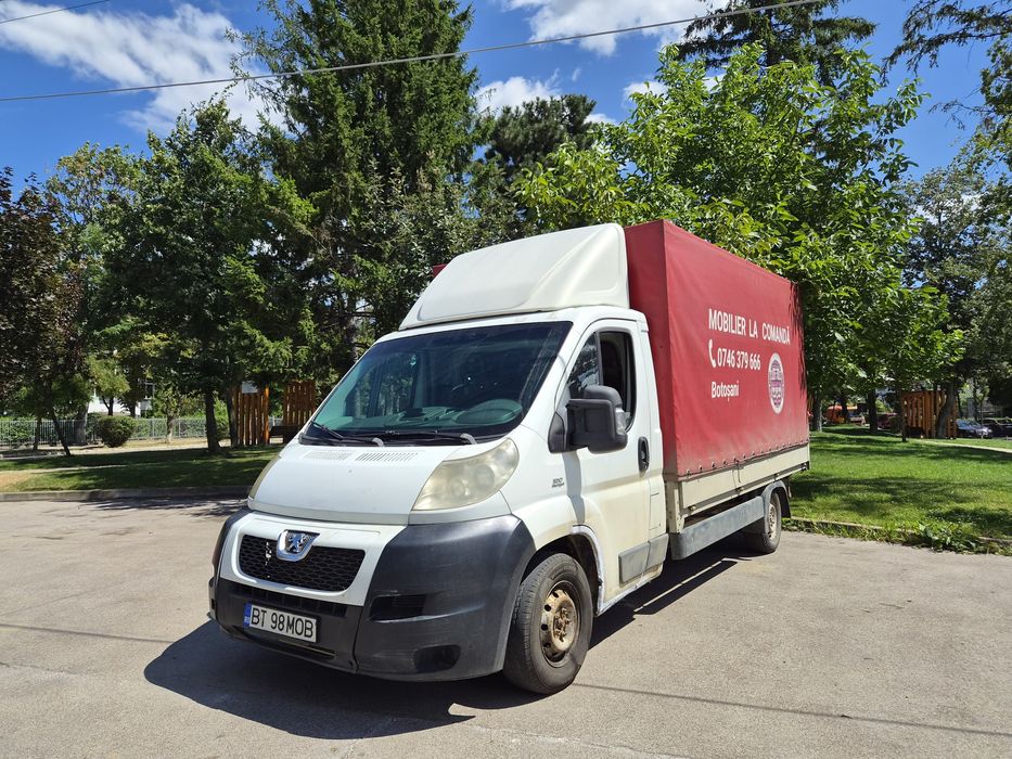 Peugeot Boxer cu prelată
