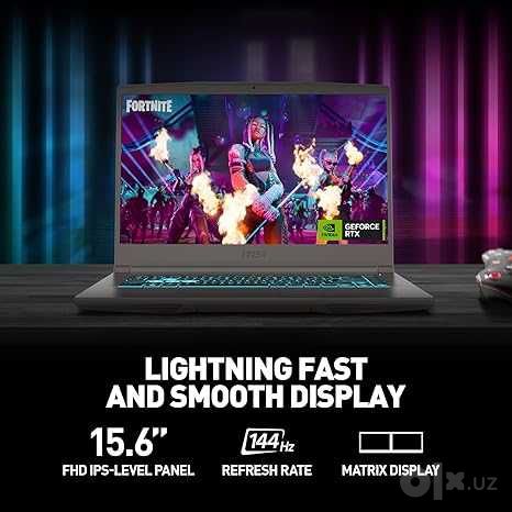 MSI THIN 15 FHD IPS 144Hz i5-13420H DDR4 8GB 512G 4GB RTX 2050 America