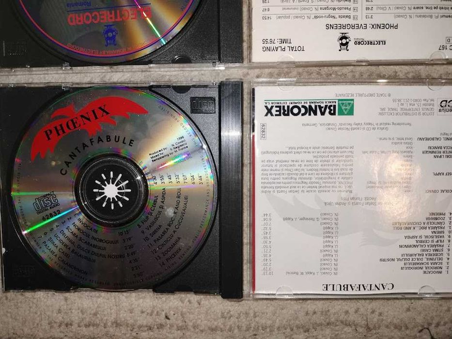 Vand cd-uri PHOENIX,muzica,rock