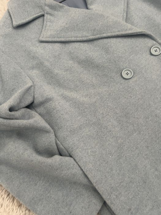 Pardesiu oversize , albastru ciel
