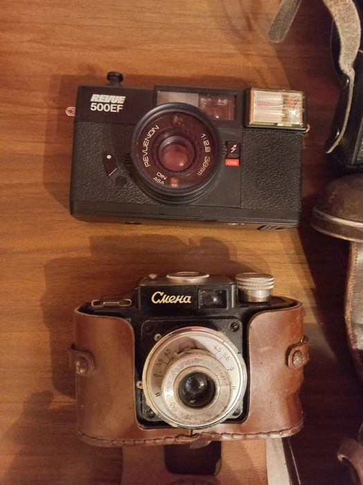 Фотоаппараты Советские.