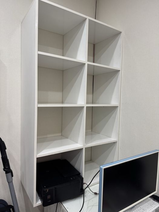 Стеллаж белый под икеа