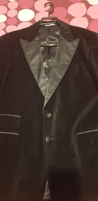 Sacou barbatesc negru 56