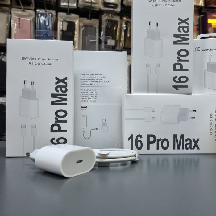 Бързо зареждане на iPhone 16 pro max зарядно