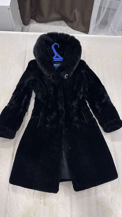 Шуба. Мутон с норкой