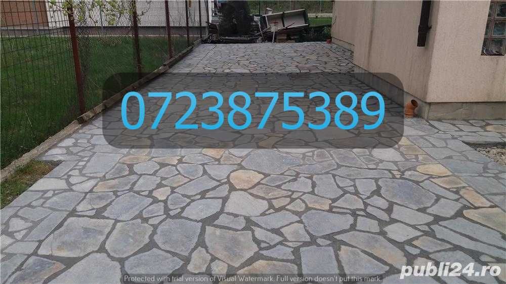 Piatră de Carieră pentru Trafic Greu – Rezistență Maximă la Tonaj