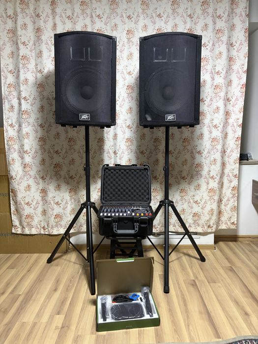 Комплект музыкальной аппаратуры Peavey, Shure