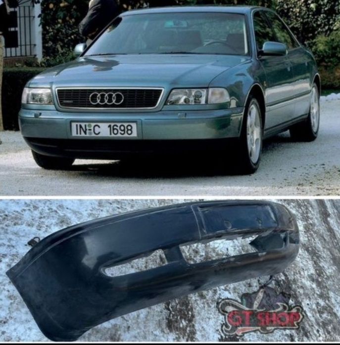 Бампер передний Audi A,8 D 2