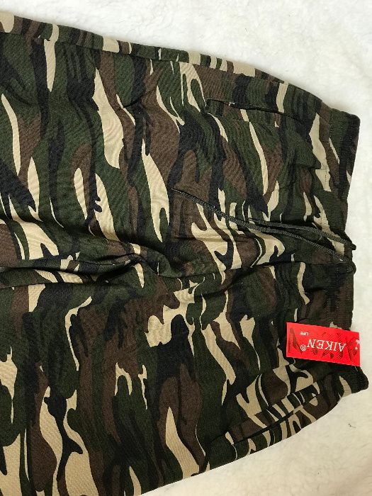 Pantaloni lungi army camuflaj barbati sport trening buzunare