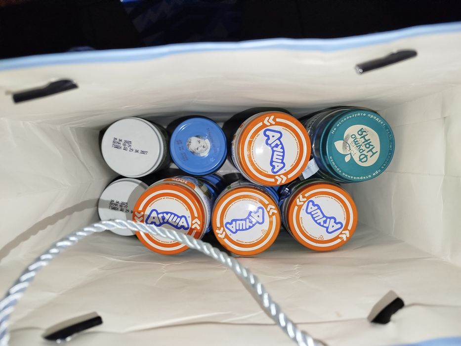 Баночки из под пюре 75 шт