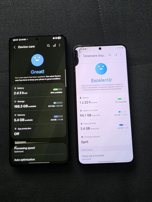 Schimb Samsung S21 Ultra și  Samsung S21