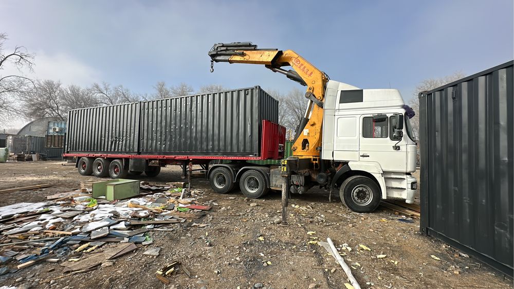 Манипулятор длинномер контэйнеровоз