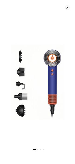 Uscator de par Dyson Supersonic Nural HD016 Vinca Blue/Topaz