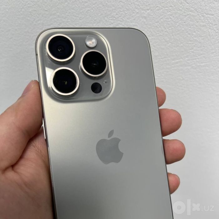 Iphone 15 pro ideal pul kere bogani uchun sotvoman garantiyala beraman