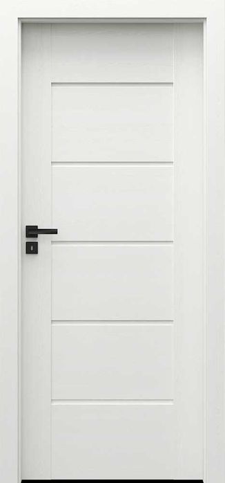 Usa noua Porta Doors premium, model E.0 (stanga)