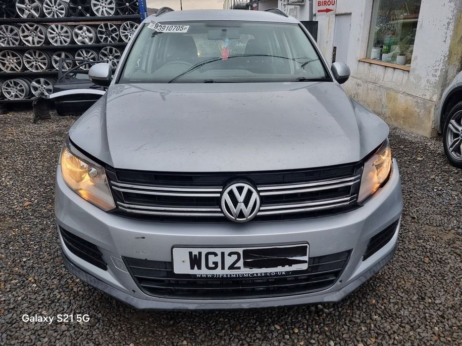 Usa Dreapta Fata Volkswagen Tiguan 5N Facelift 2011 - 2015 SUV 4 Usi Argintiu (1399)